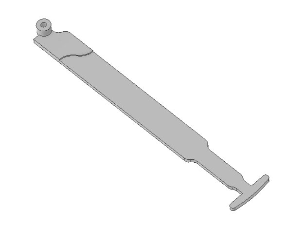 Ford Fiesta Mk5 hood/bonnet opener handle