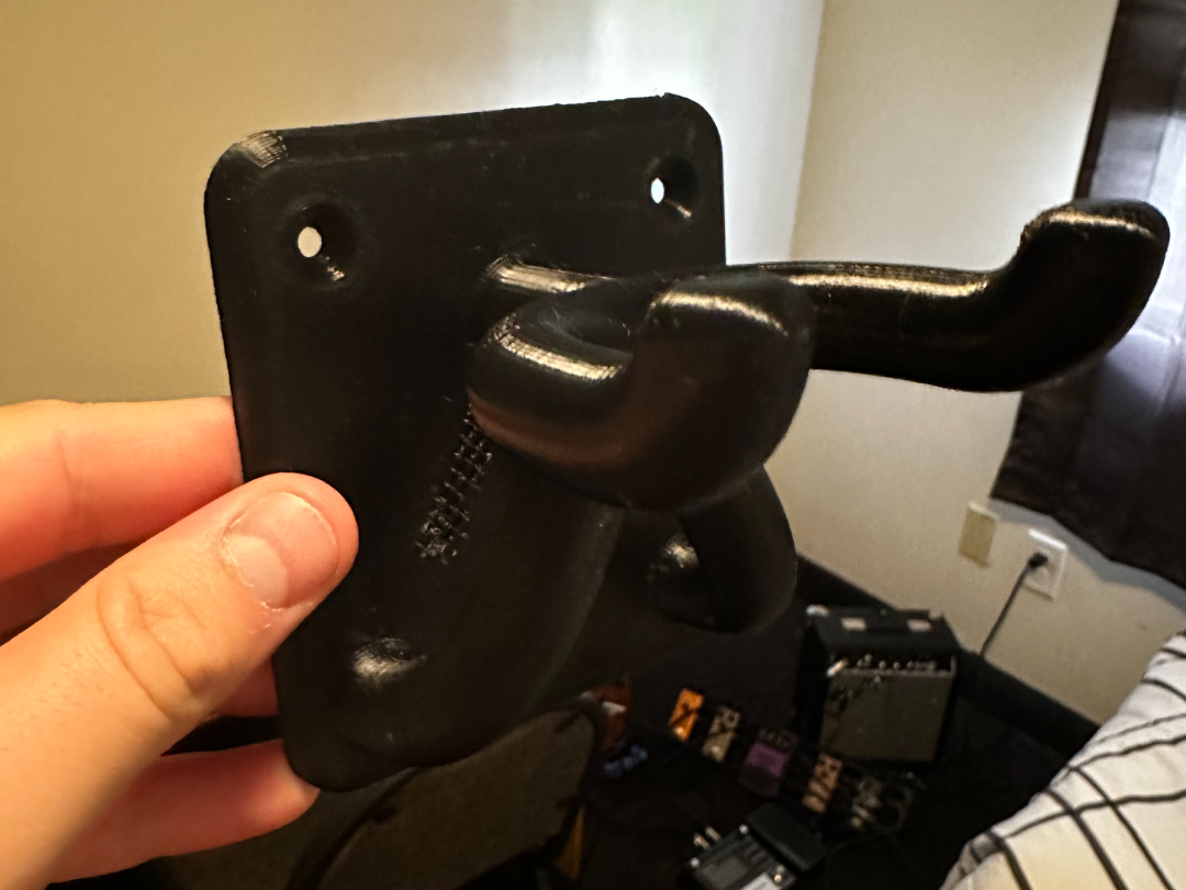 Wall mounted Guitar Holder