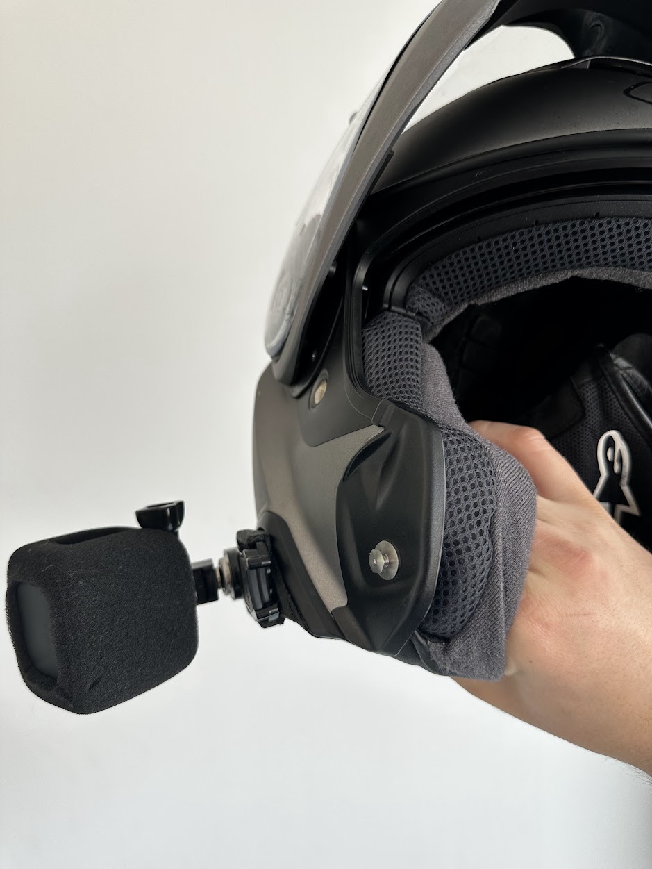 Shoei SRL Neotec 2 GoPro mount