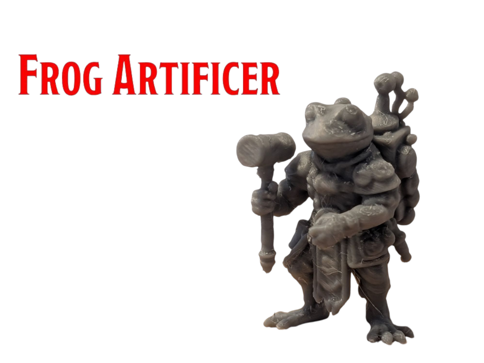 DnD Frog Artificer Miniature