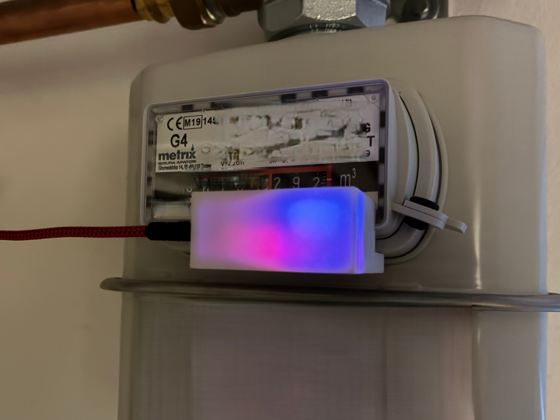 Apator Metrix G4 Gas Meter - Reed Sensor