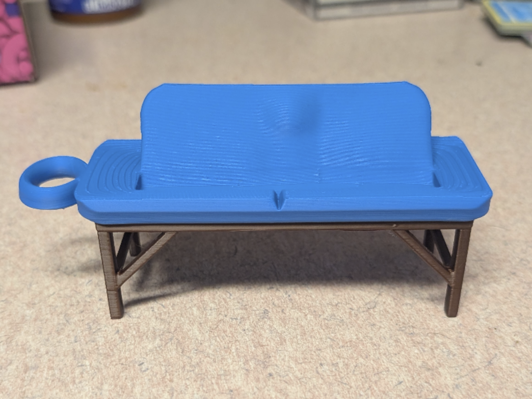Massage Bed Card Holder