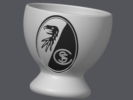 SC Freiburg Eierbecher