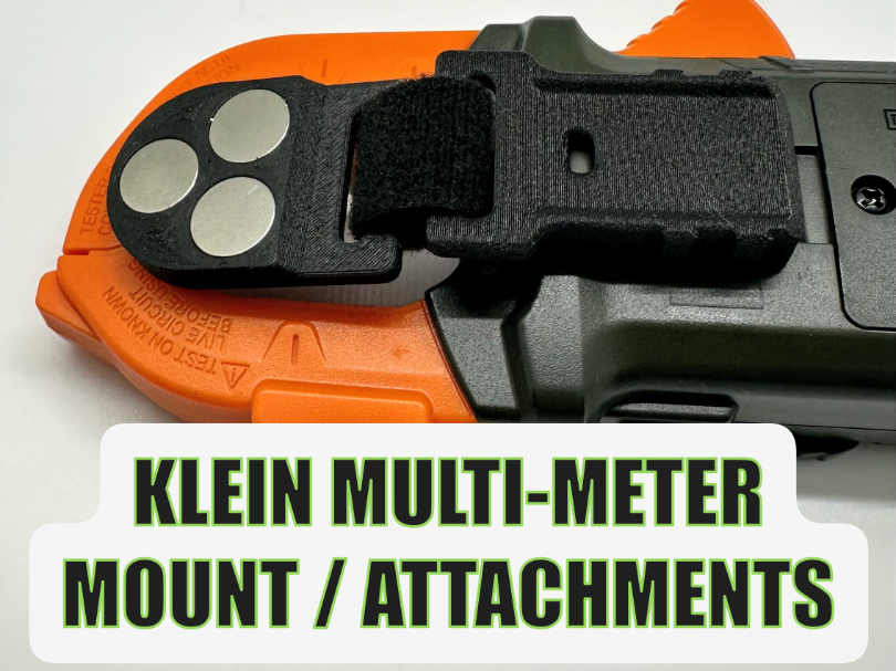 Klein Multimeter Mount / Attachments