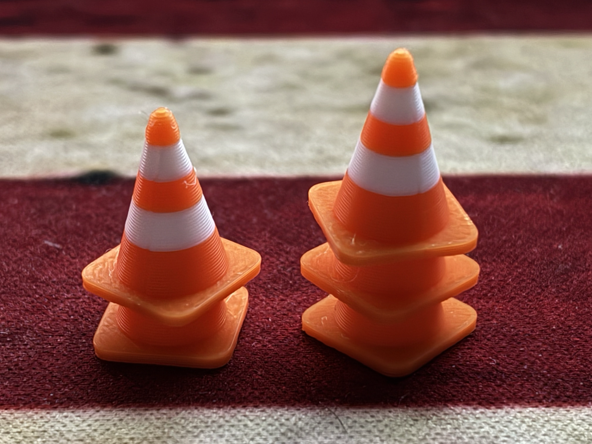 Mini Traffic Cones (Stackable)