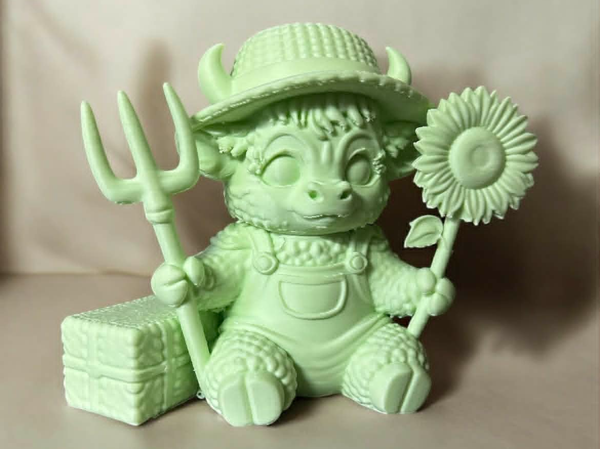 Farmer Highland Cow