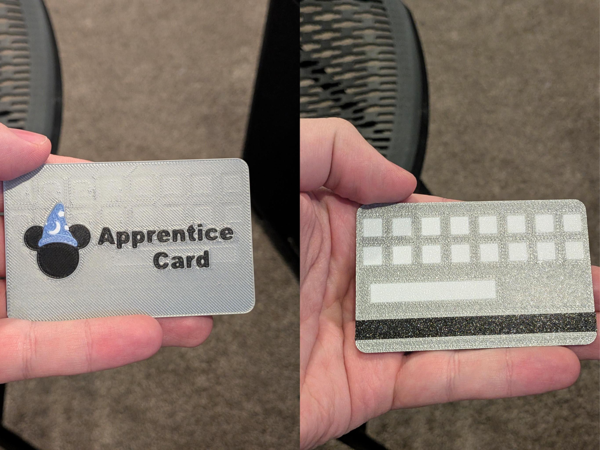 Mickey Mouse Practice Budget Card