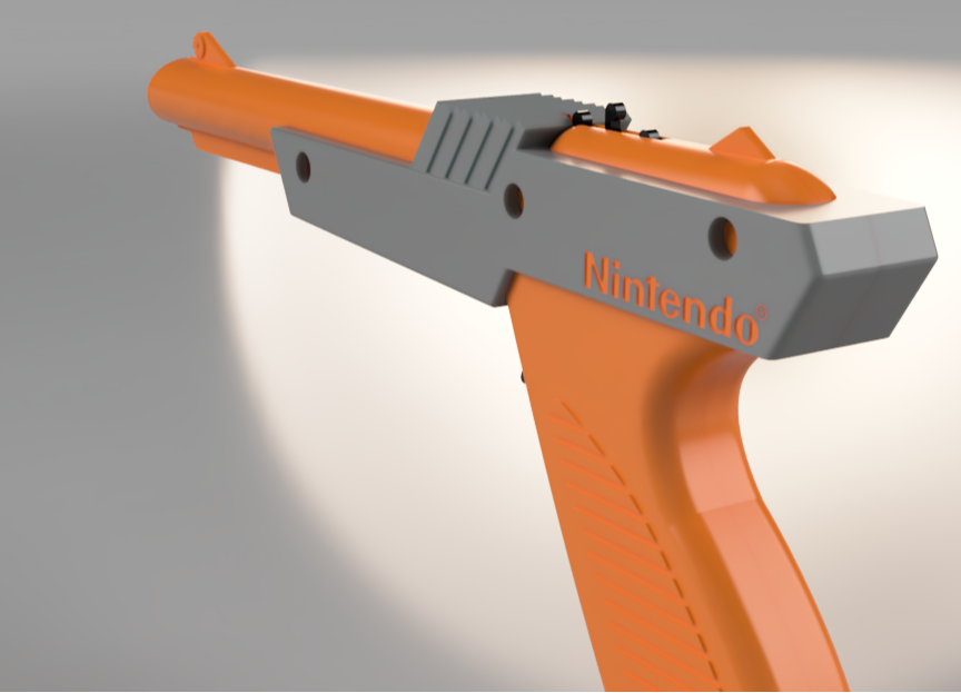Nes Zapper Gun - Rubber Band Gun