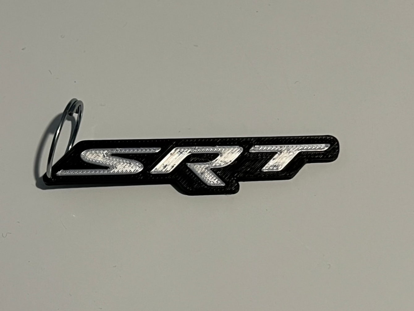 SRT logo keychain flat
