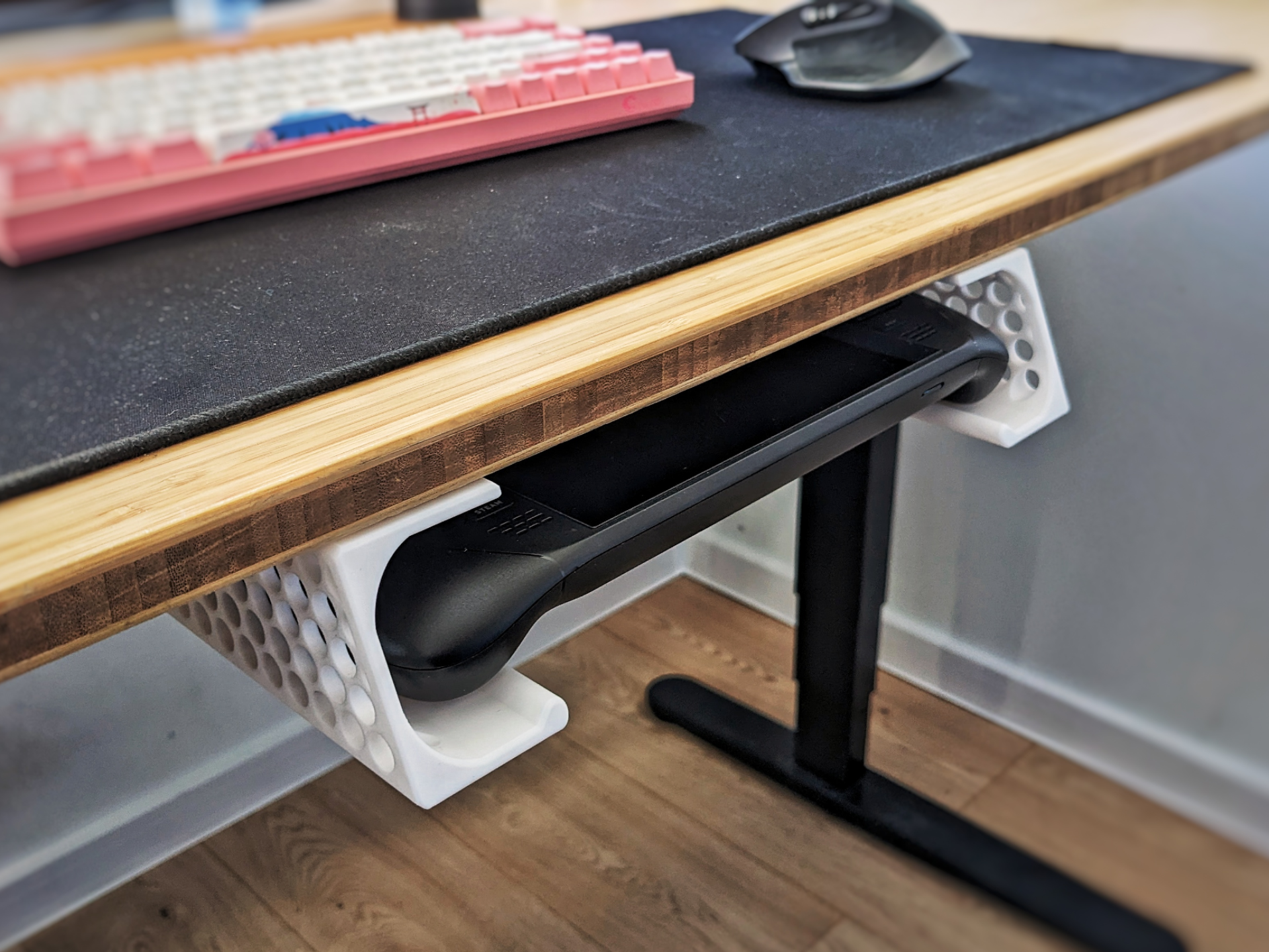 Steam Deck Under Desk Mount