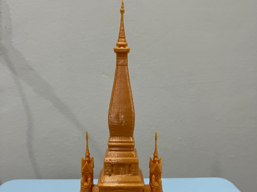 Thailand Beautiful Temple Wat Stupa Nakhon Phanom