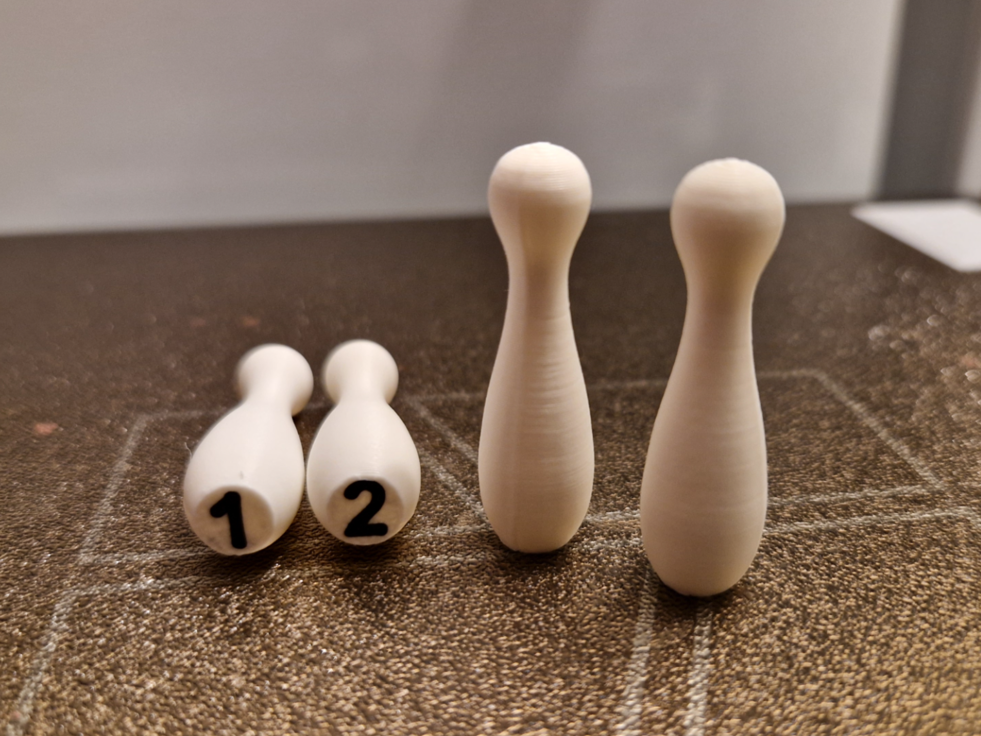 German Bowling Pins with Number | Kegel