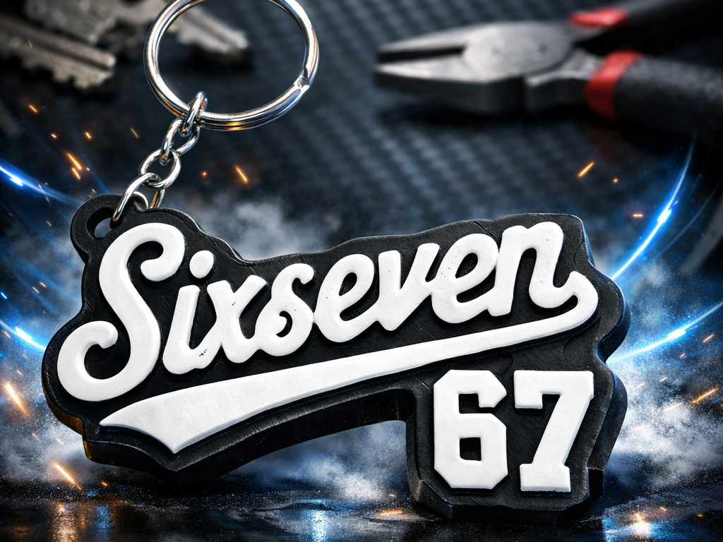Keychain / Schlüsselanhänger / SixSeven 67