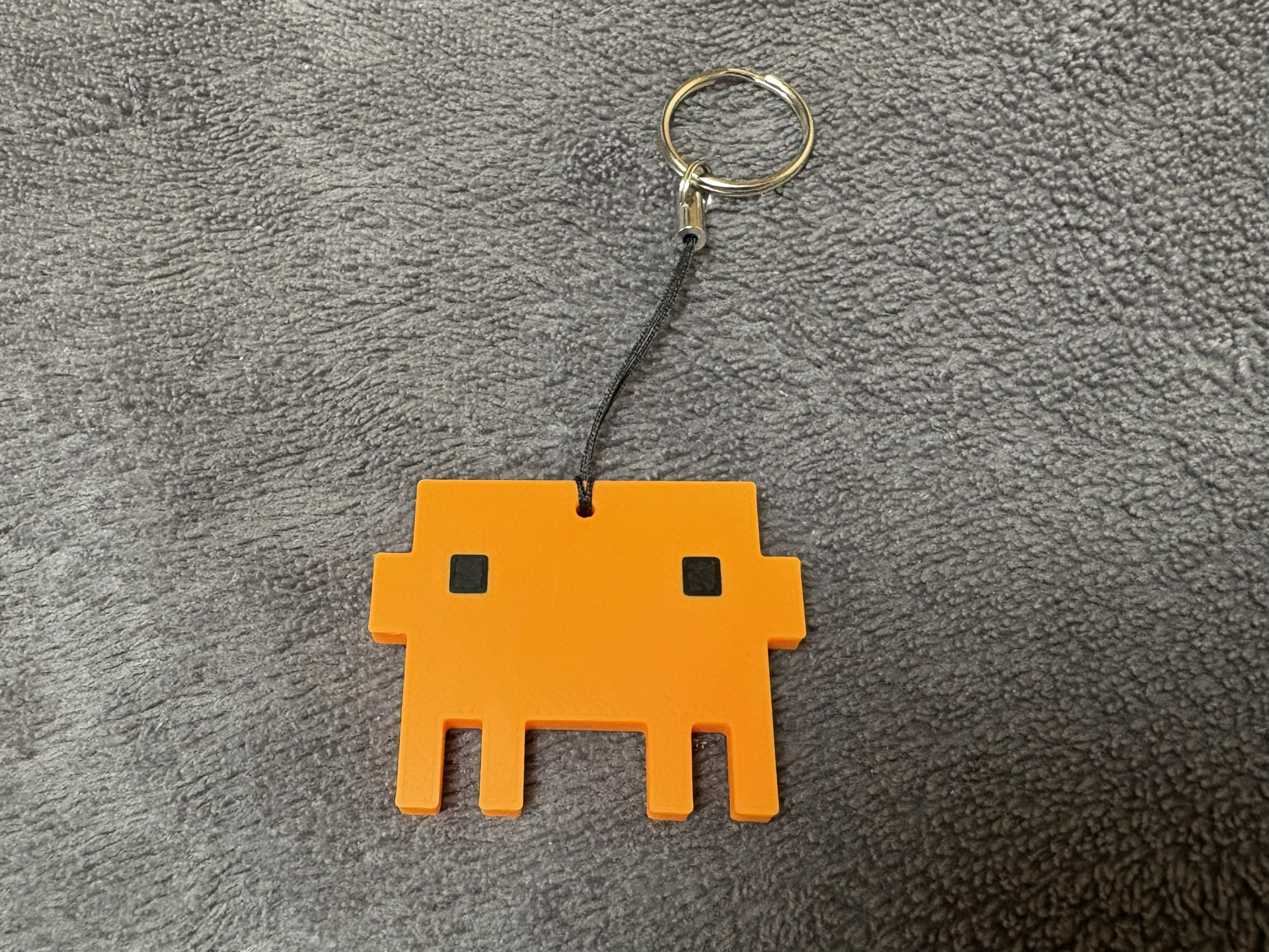 Claude Clawd Mascot Keychain