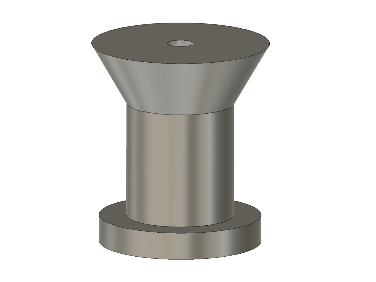 Mercator Map Offstand Pillars - Stubby