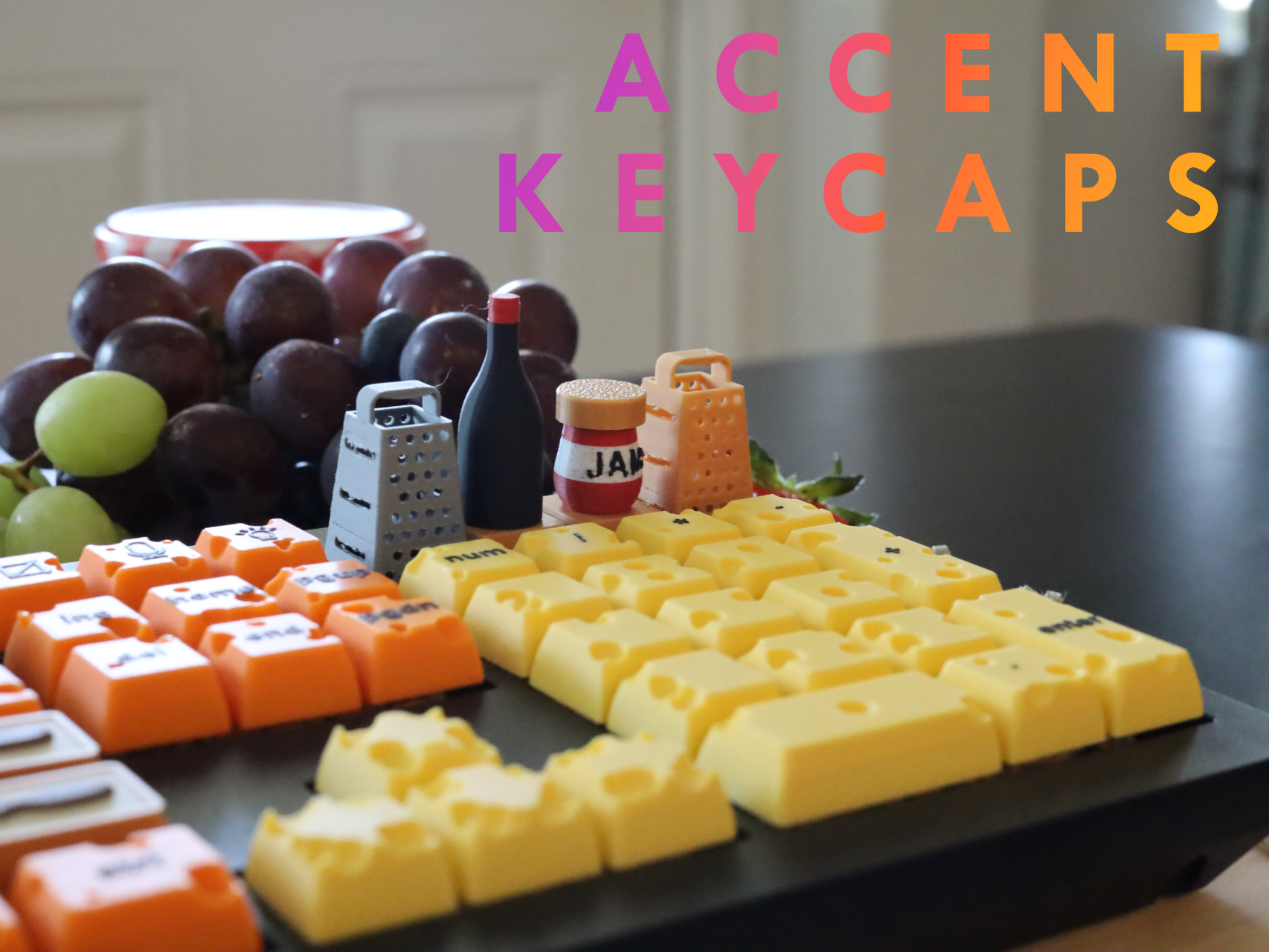 Machanical Cheese Board - Accent Keys