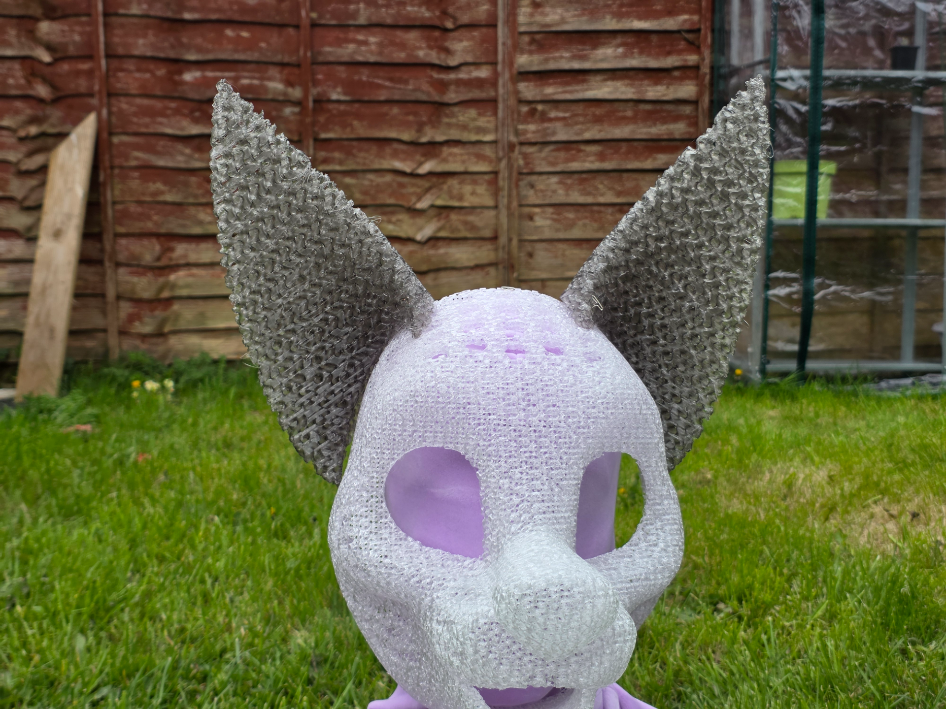 Large Canine Fursuit Ears - TPU