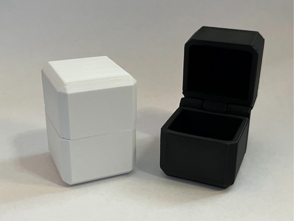 small quick print in place box