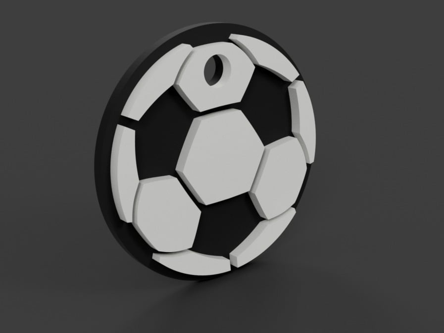 Soccer Key Chain