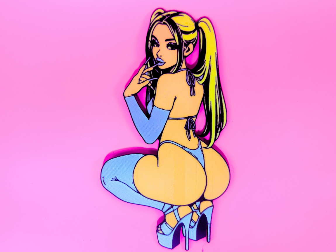 Sexy Girl Pop Art / Wall Art #4