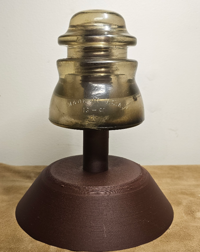 Telephone Pole Insulator Stand