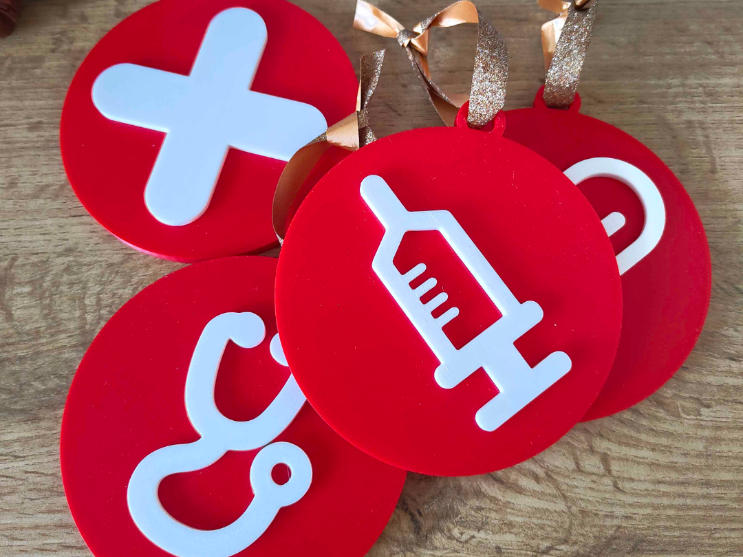 Medical Ornaments - Christmas Set