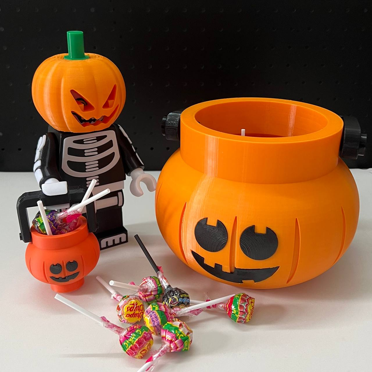 Halloween Pumpkin Candy Basket
