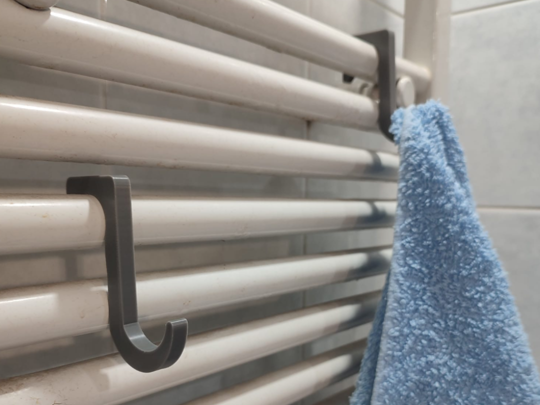 Appendino per termosifone da bagno