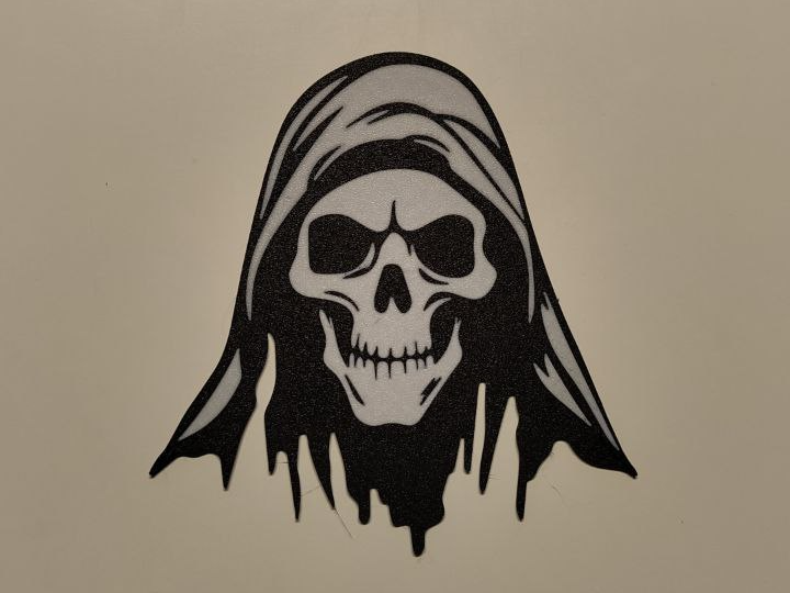 skull wall art