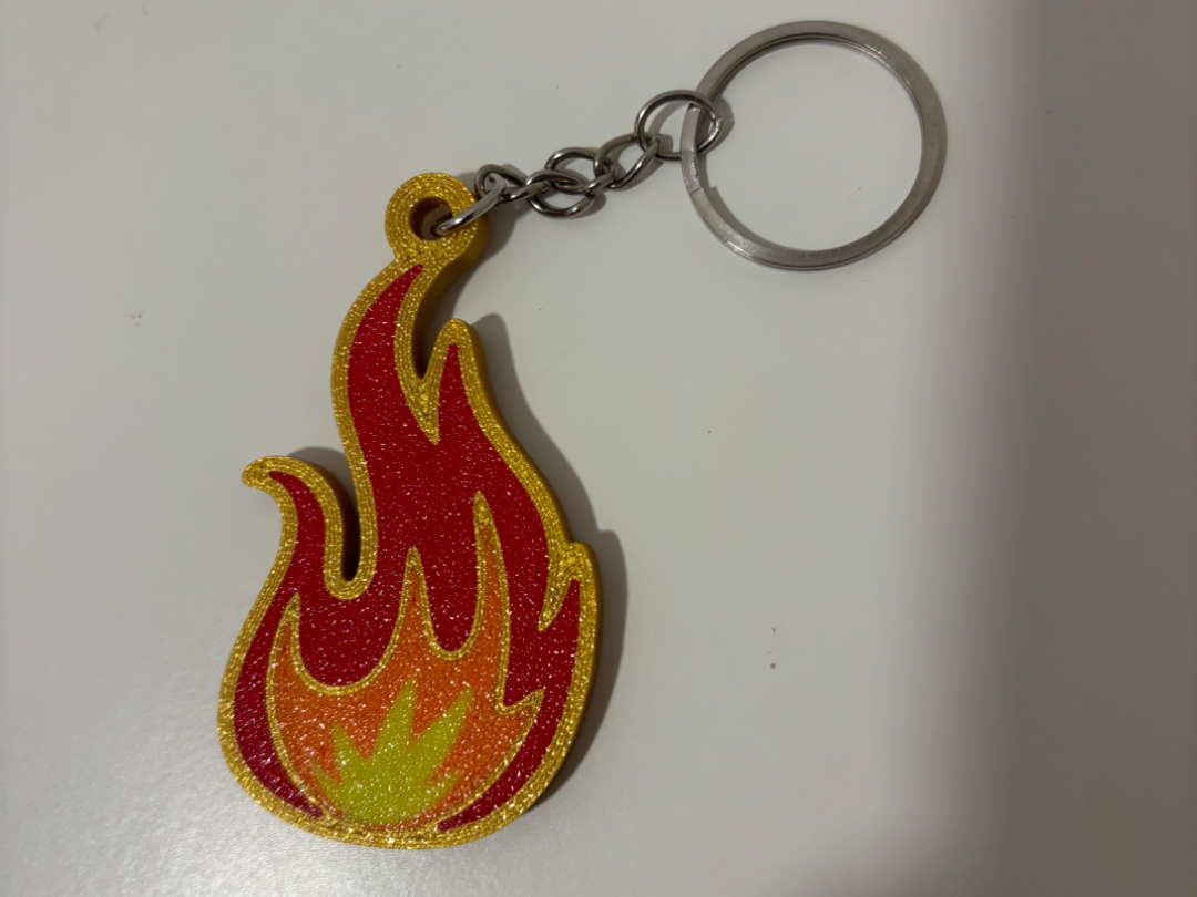Llavero Elemental fuego