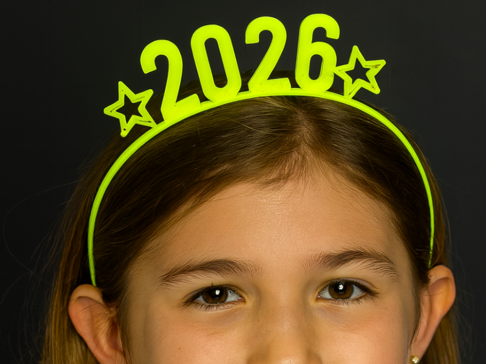 2026 Kids Headband NYE New Years Eve Party Tiara