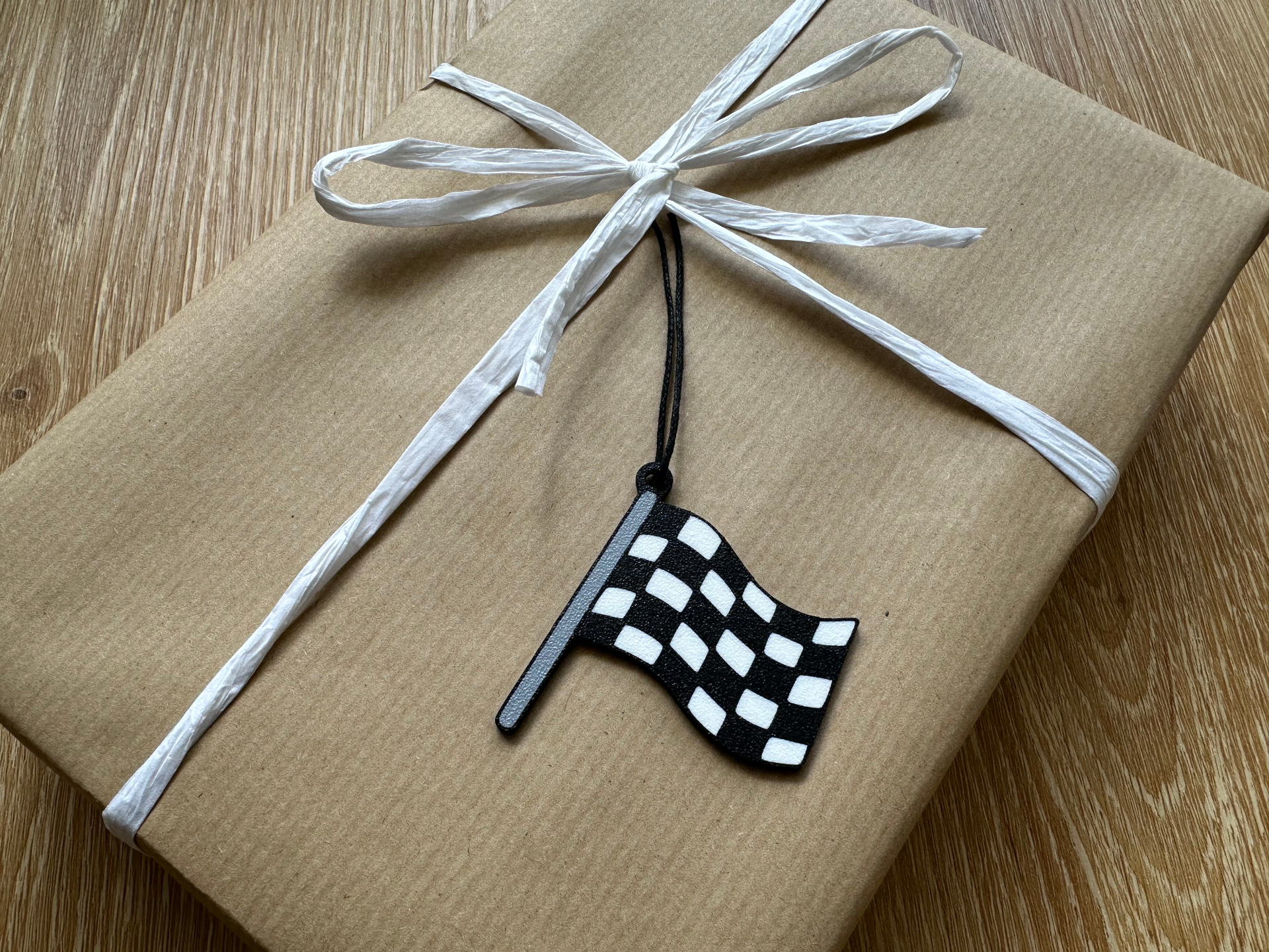 Checkered Flag Ornament