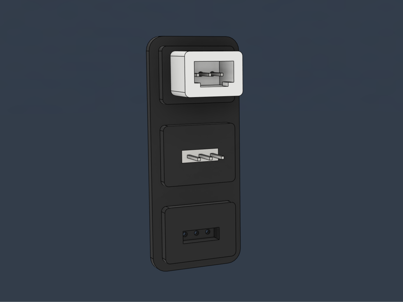 JST XH 3-pin Male connector