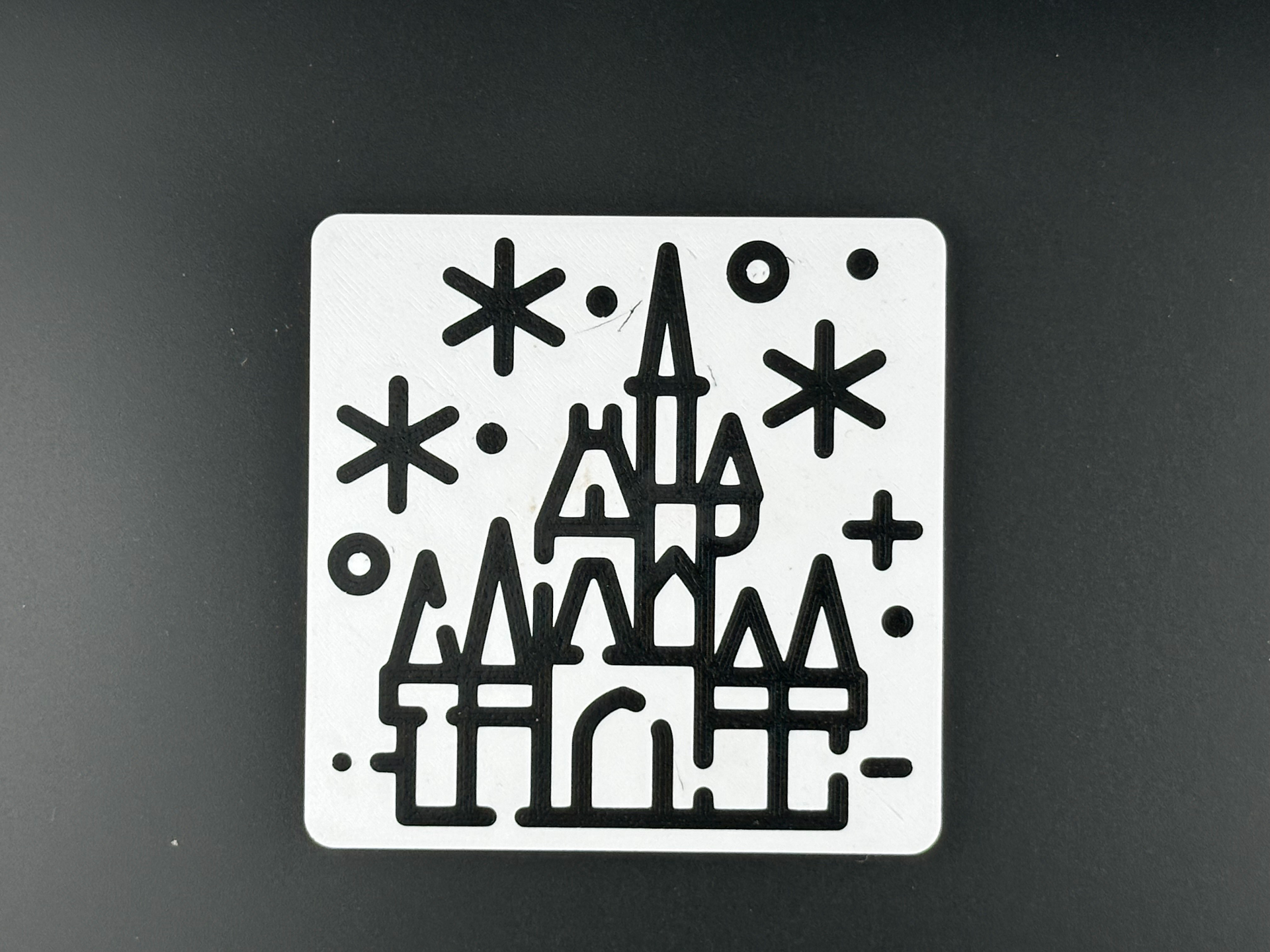 Disney World Coaster Cinderella Castle