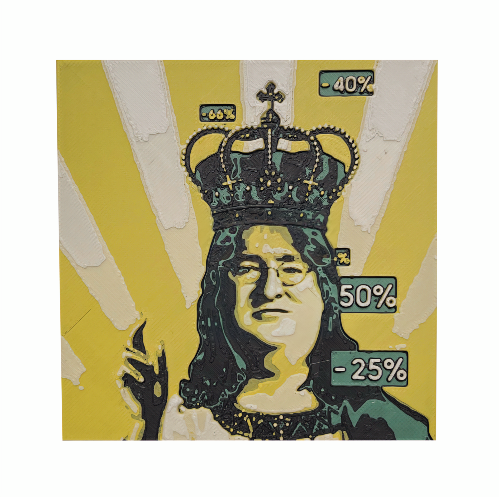 Gabe bless me Steam CS Relief painting G胖保佑浮雕画