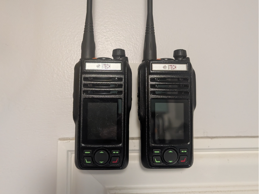 Walkie Talkie Dual Wall Mount