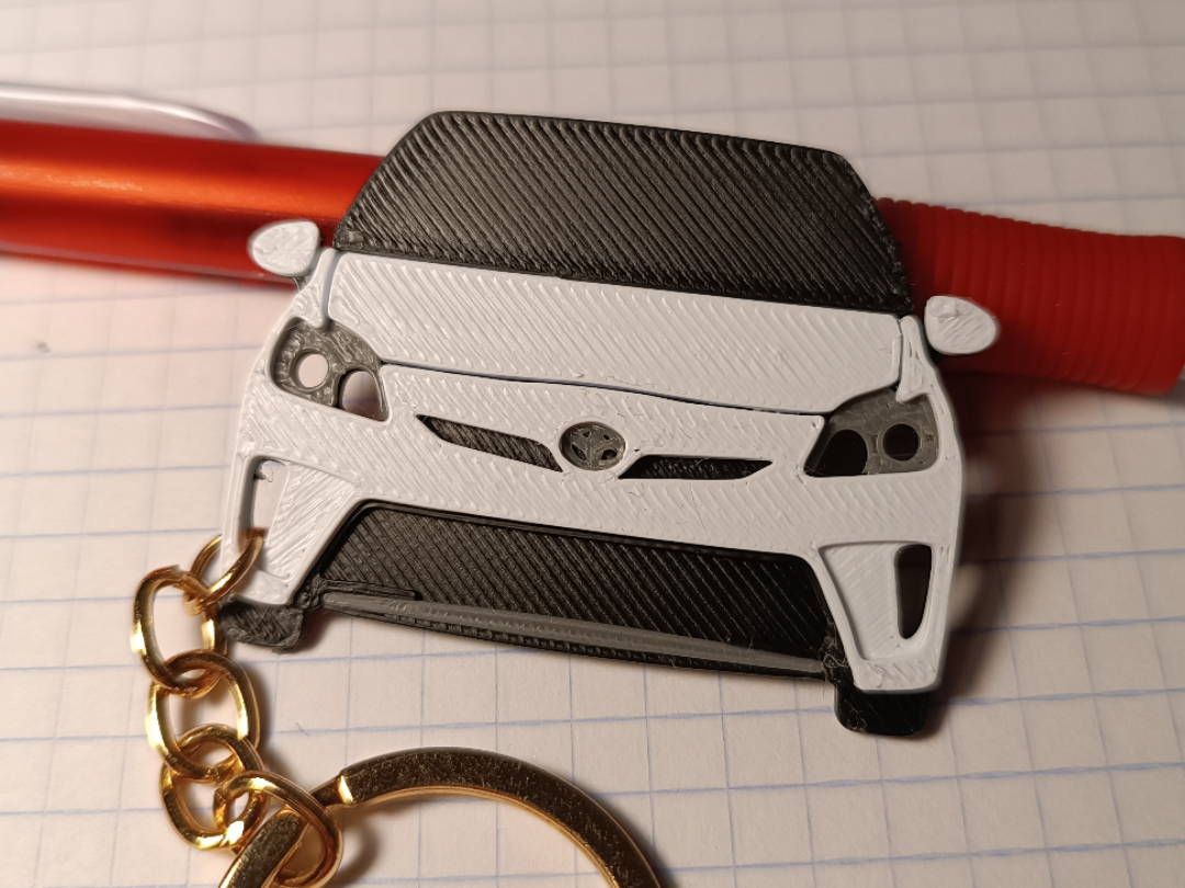 Toyota Prius III face lift (2011) keychain