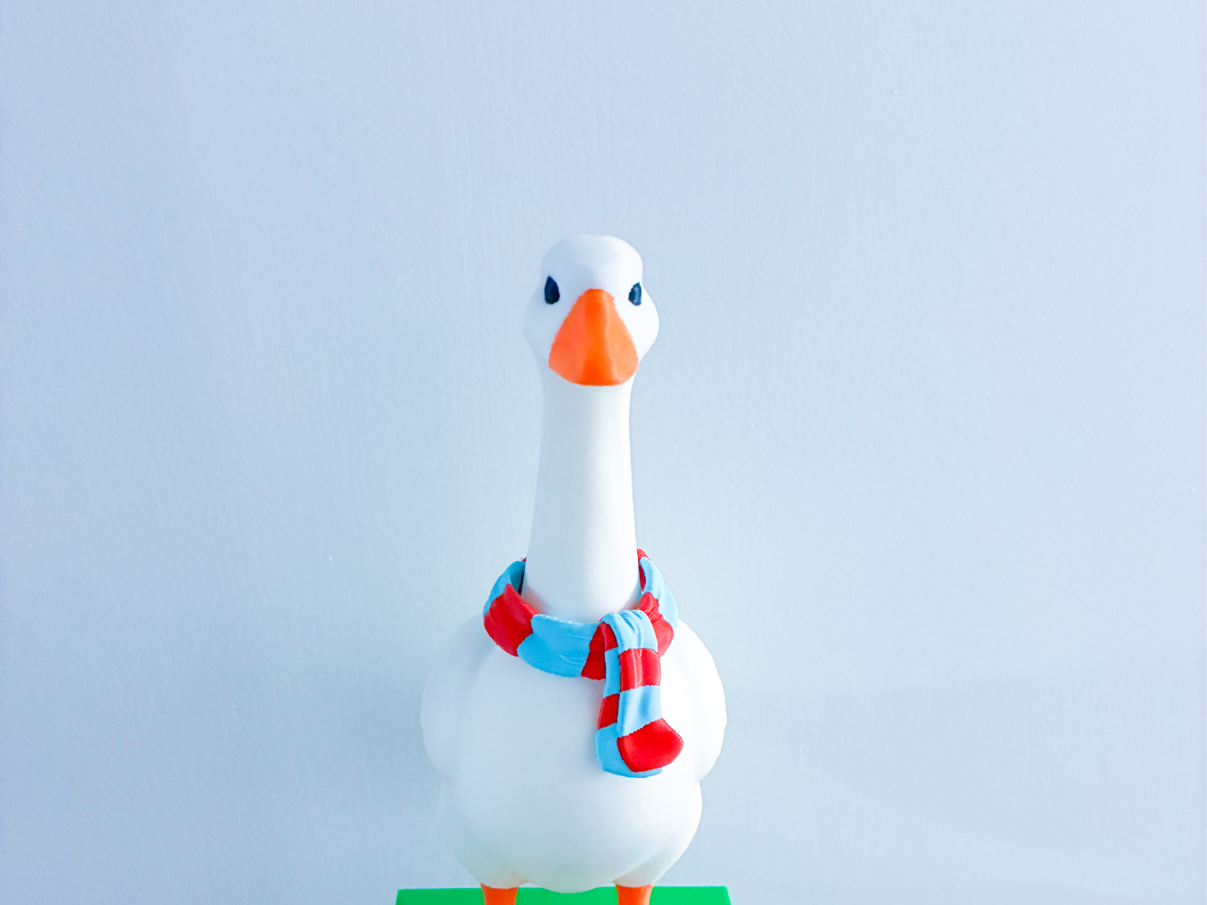 Winter Scarf Desk Goose Gear