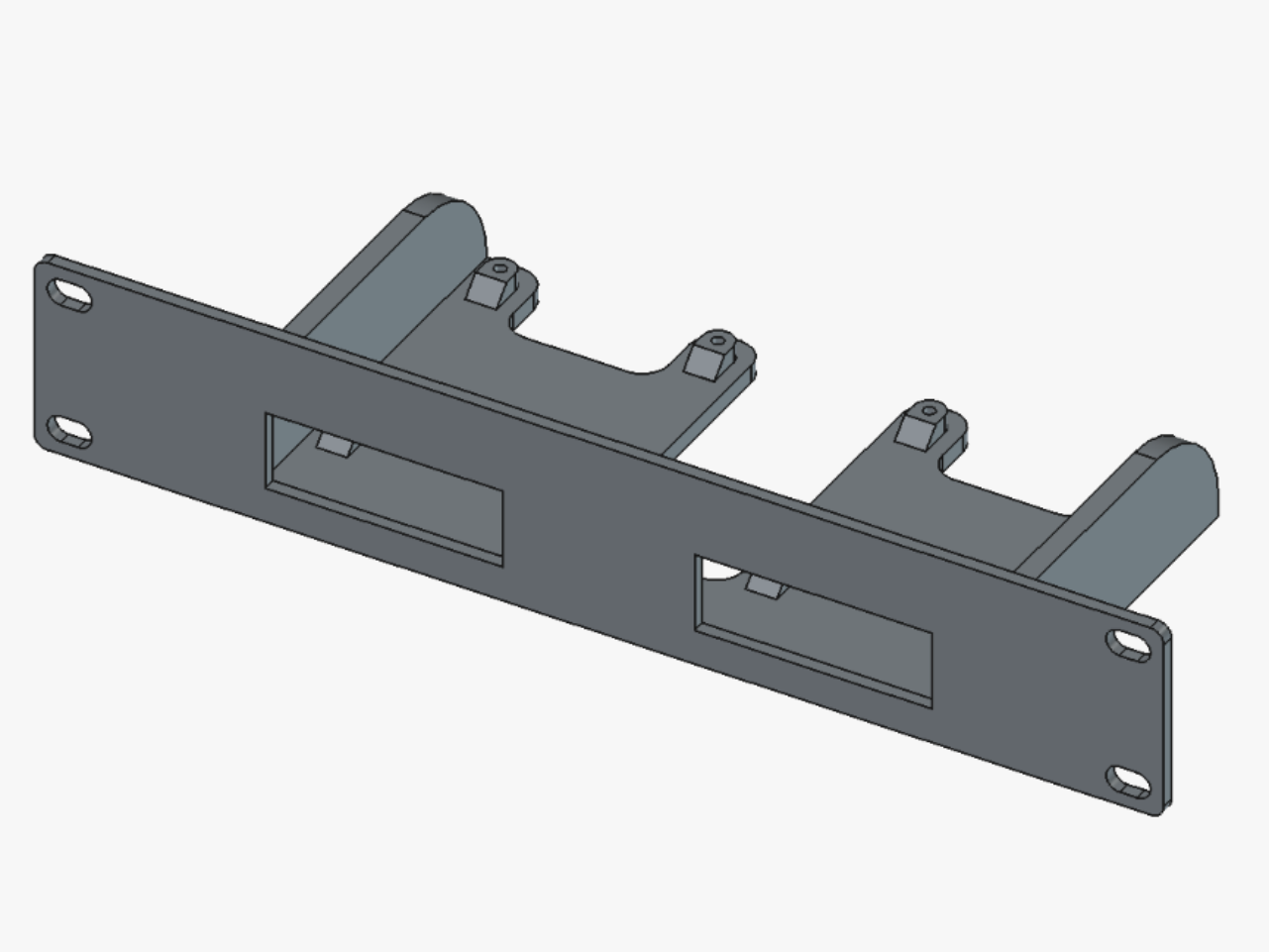 Dual Raspberry Pi 10-inch Rack Mount