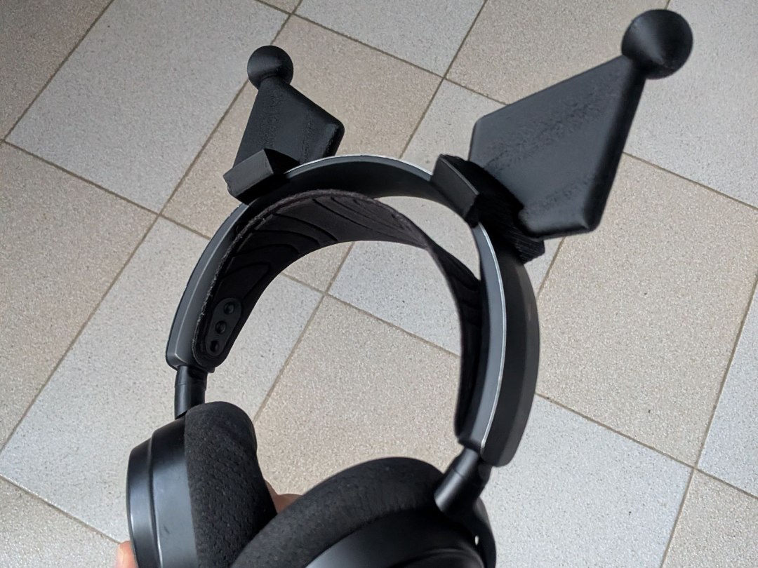 Kuromi Ears for SteelSeries Headsets