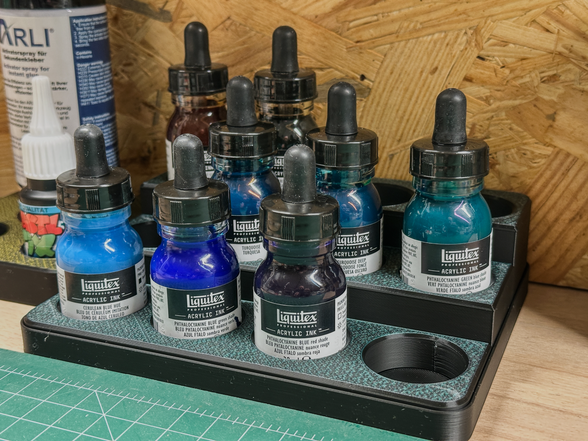 Liquitex Acrylic Ink Display Stand
