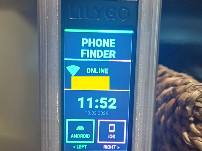 Liligo T-Display-S3 Halter