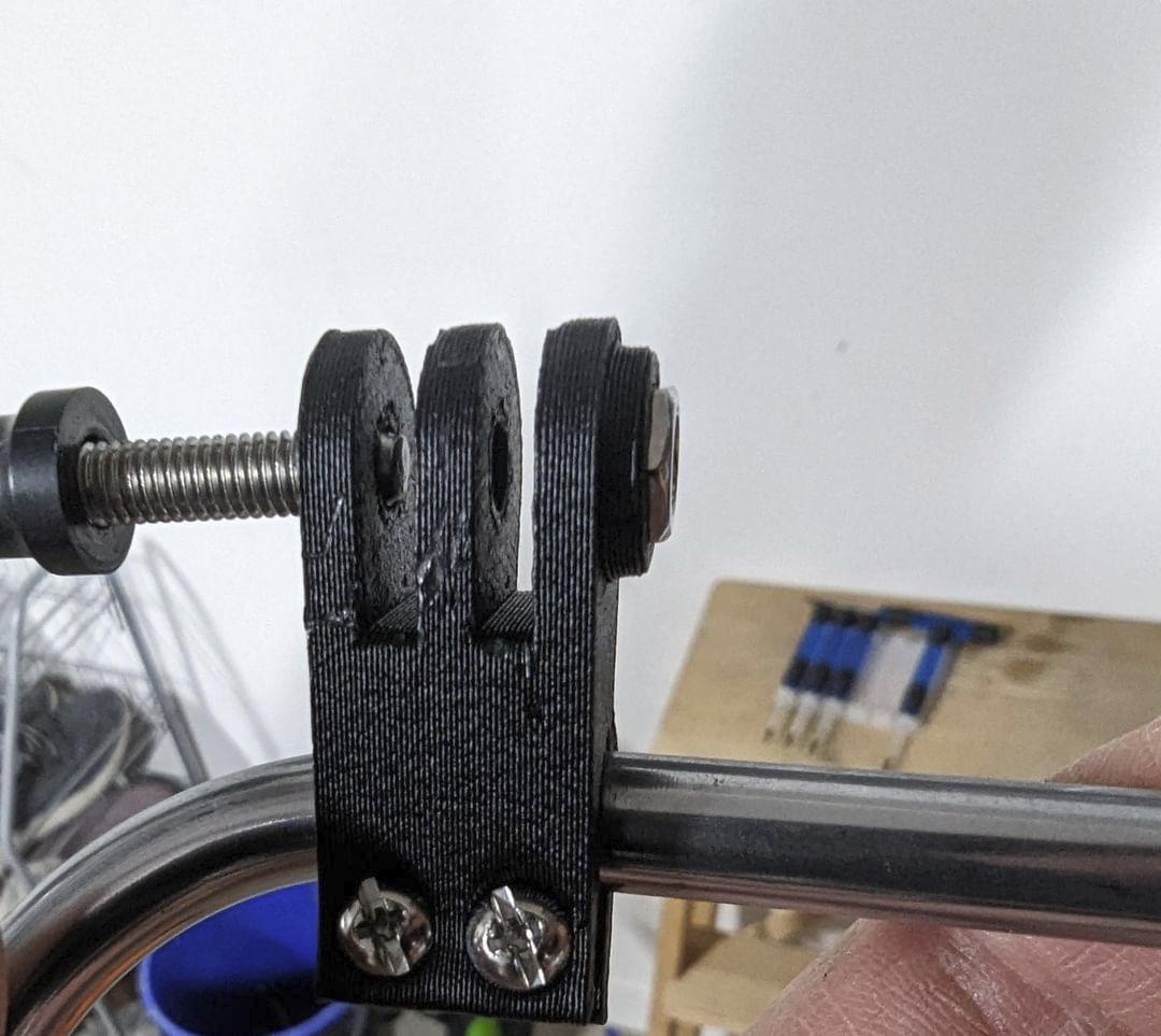 GoPro mount for Nitto Rack