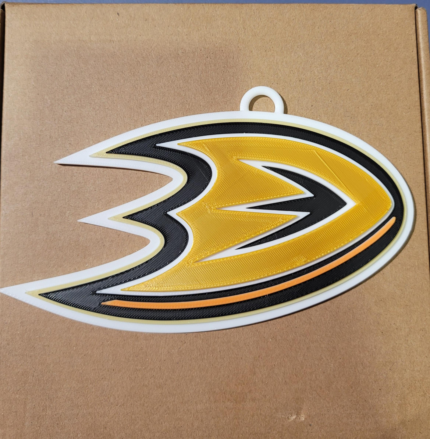 ANAHEIM DUCKS 3D Logo 180mm series