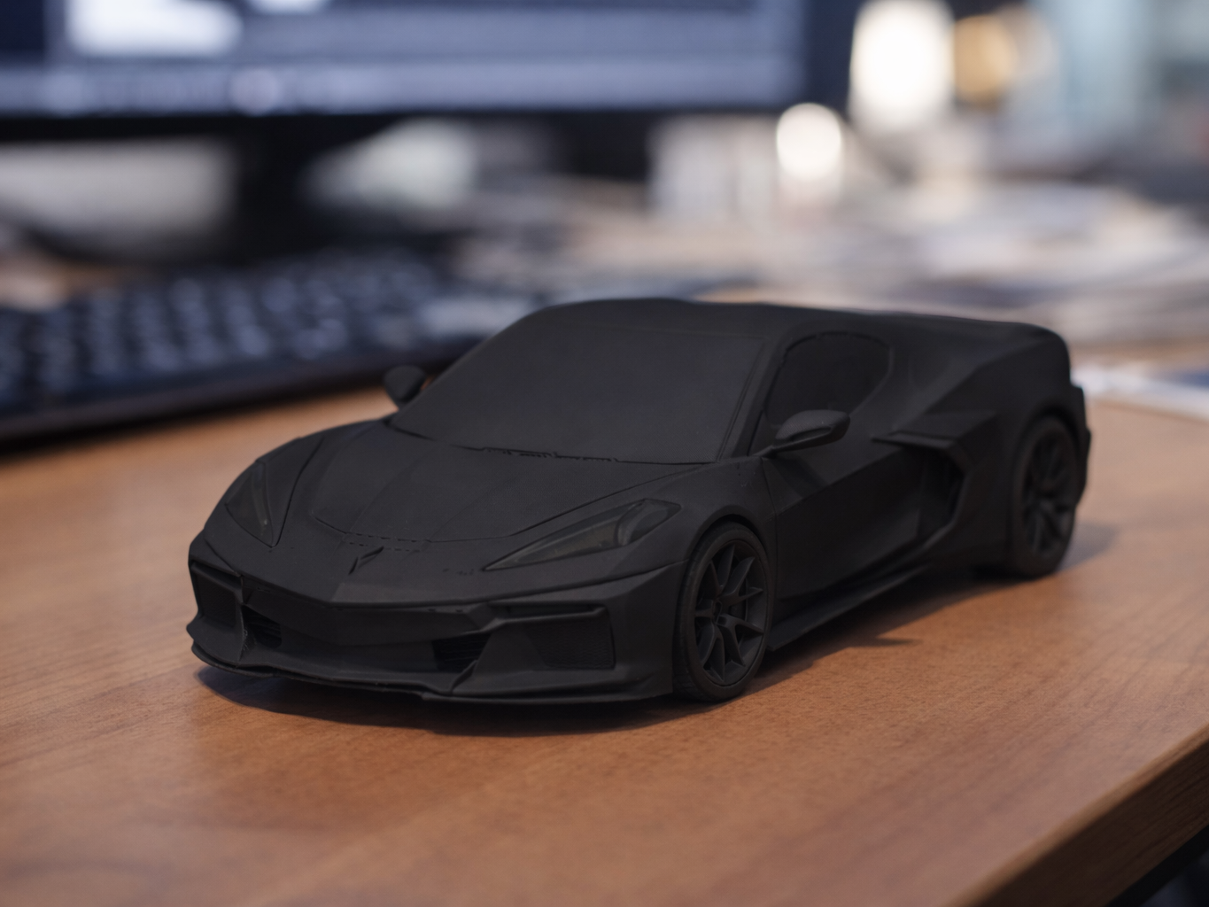 Corvette C8 Stingray (easy to remove supports)