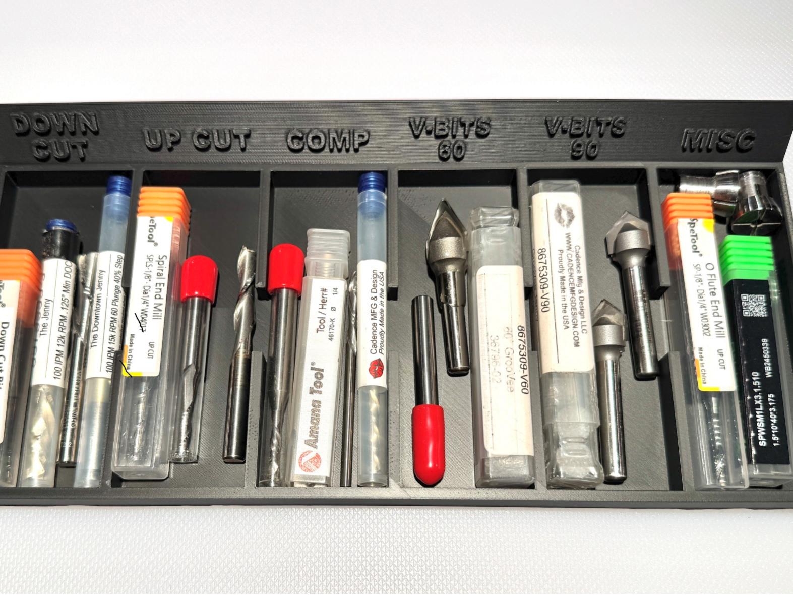CNC Bit Tray