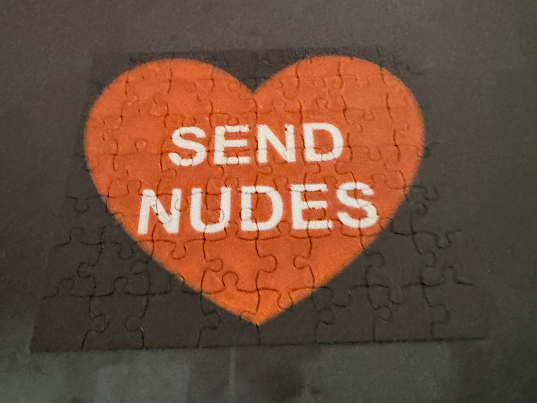 Send Nudes Valentines Puzzle