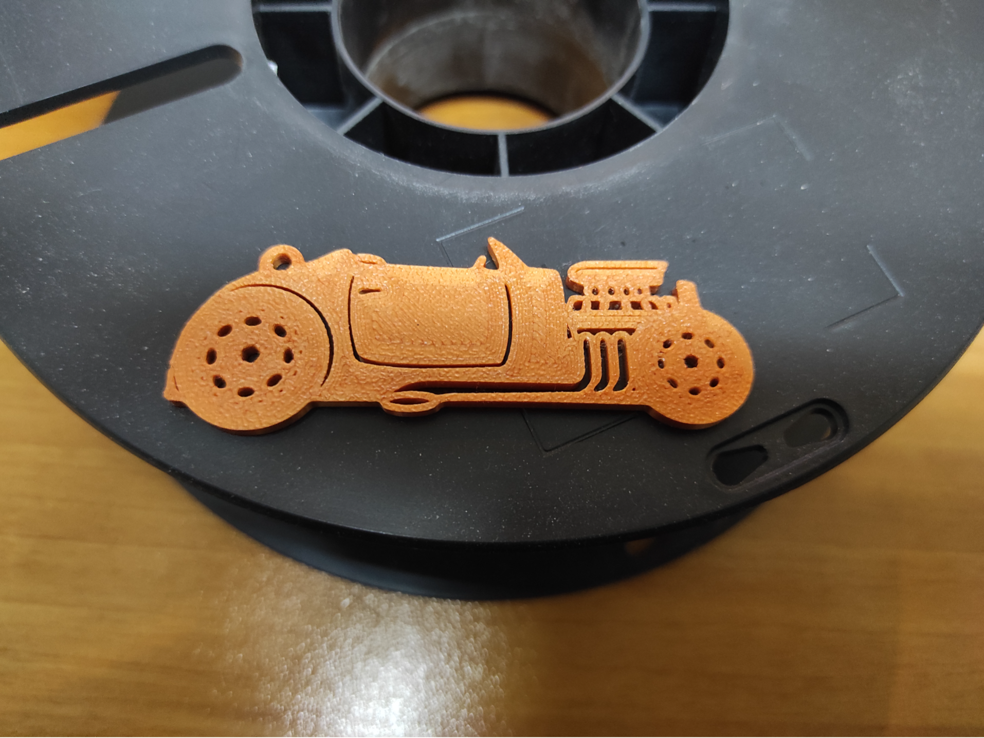 HOT ROD KEYCHAIN
