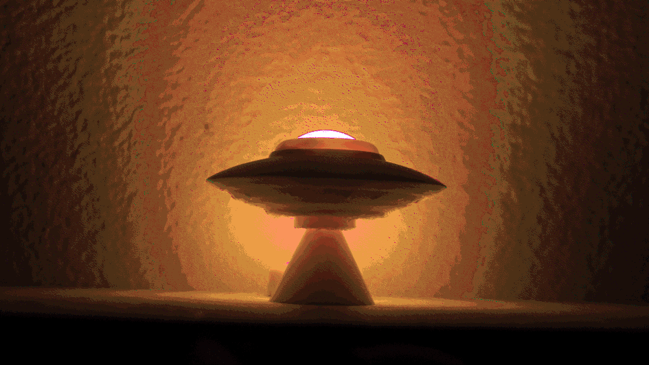 U.F.O RGB light lamp