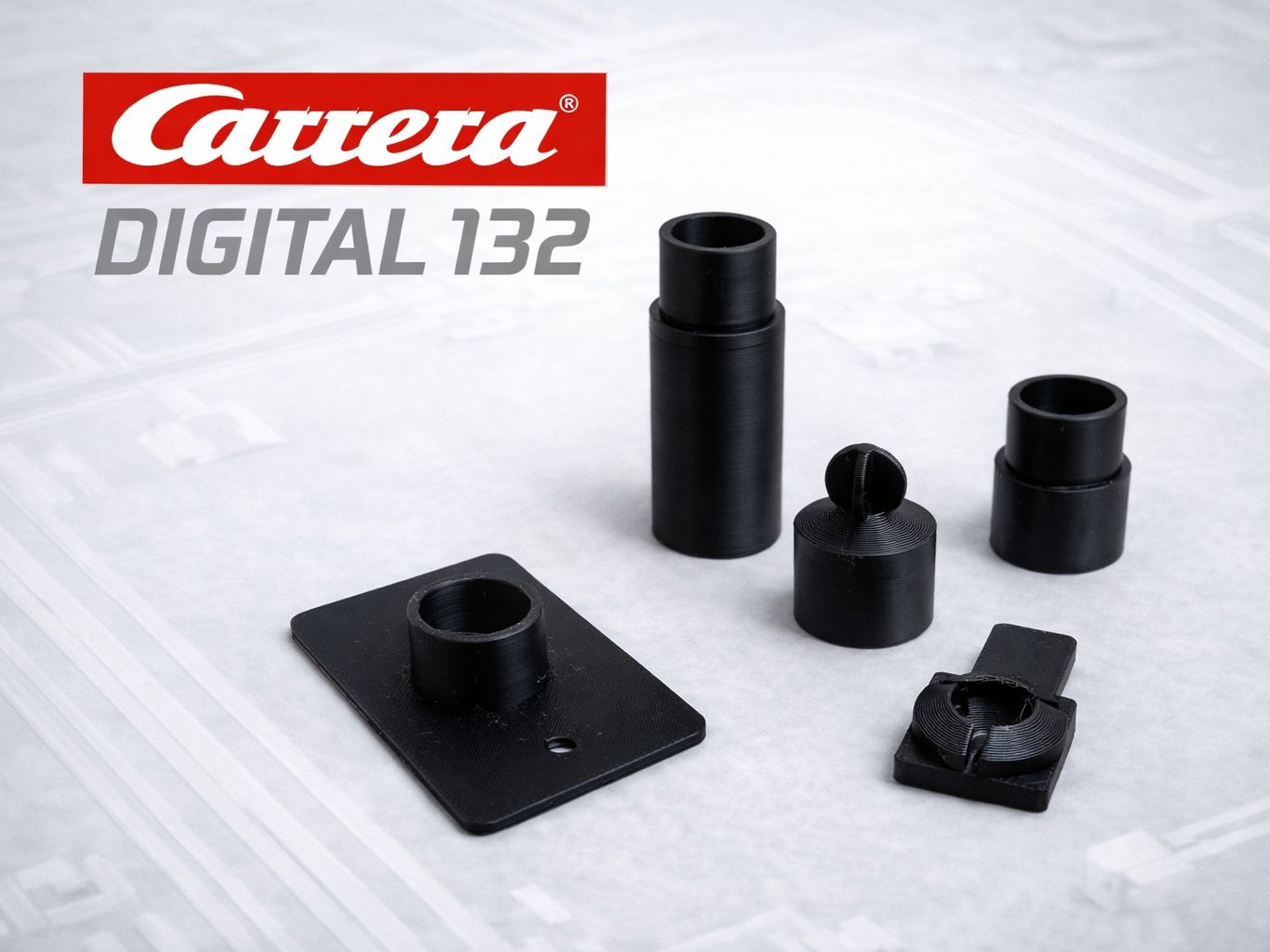 Carrera Digital 124/132 Stützen-Stützensatz